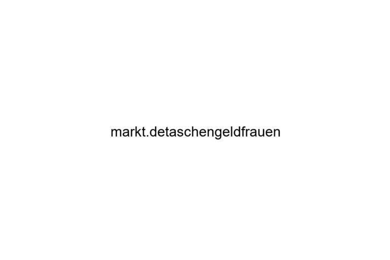 markt detaschengeldfrauen