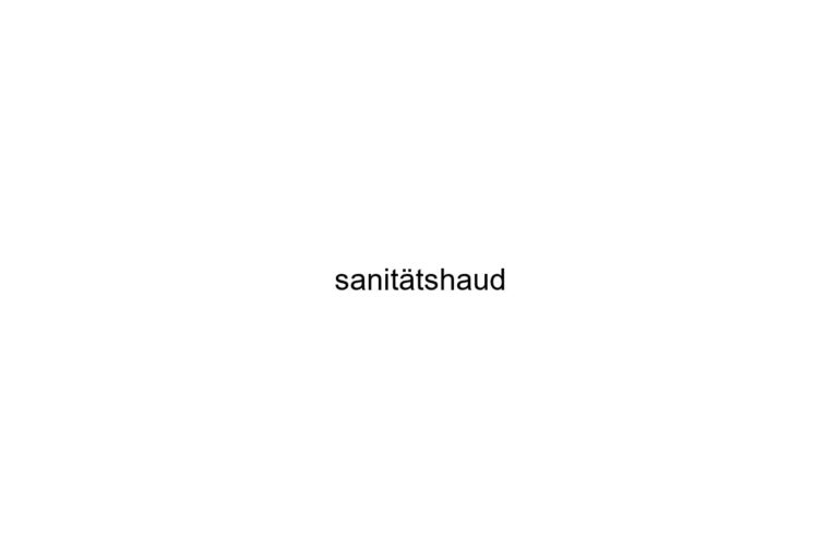 sanittshaud