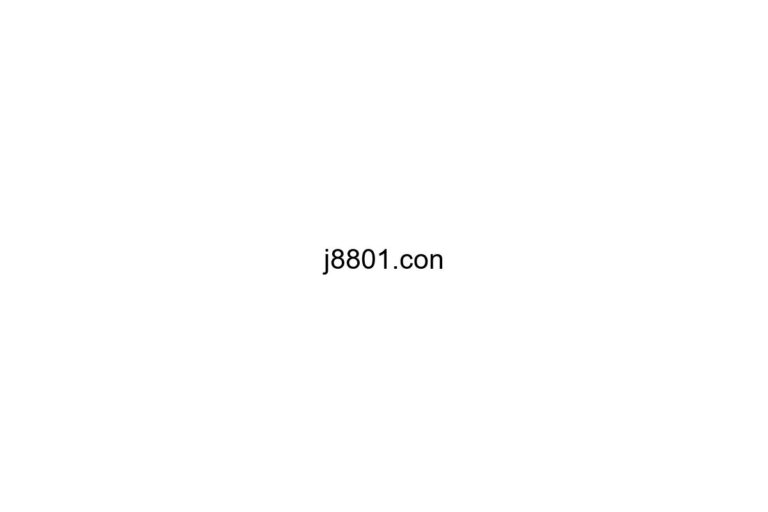 j8801 con