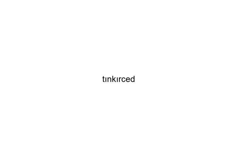 tnkrced