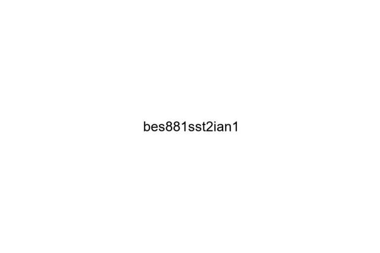 bes881sst2ian1