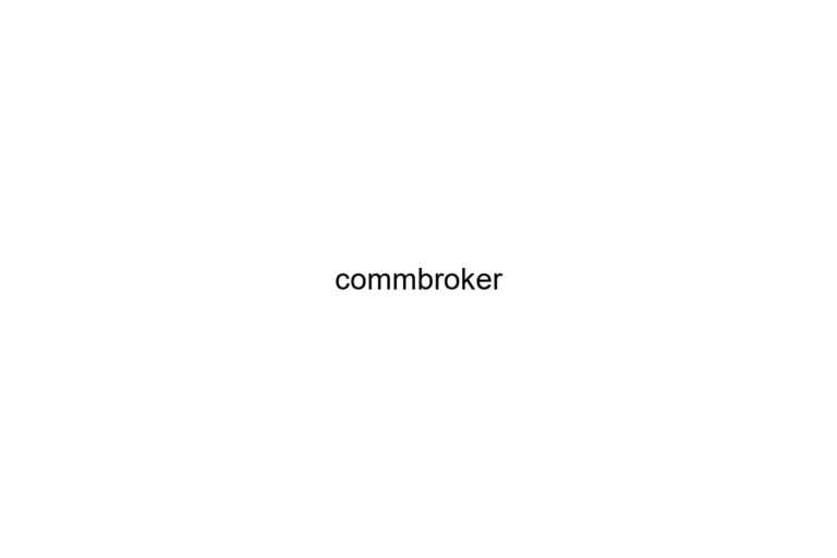 commbroker