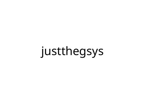 justthegsys