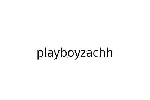 playboyzachh