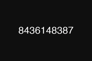 8436148387