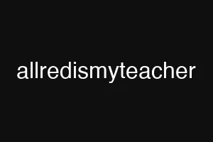 allredismyteacher