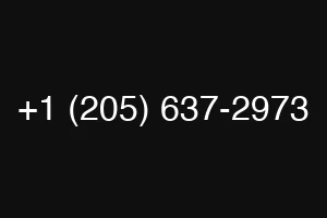 +1 (205) 637-2973