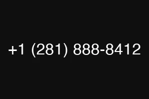 +1 (281) 888-8412