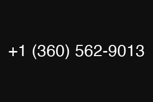 +1 (360) 562-9013