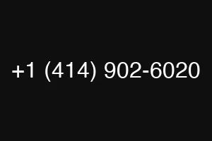 +1 (414) 902-6020
