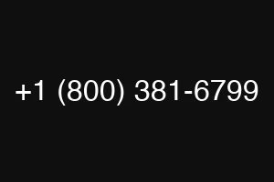 +1 (800) 381-6799