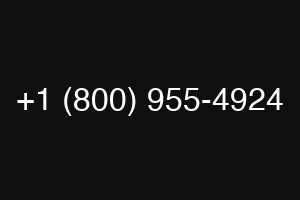 +1 (800) 955-4924