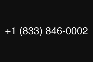 +1 (833) 846-0002