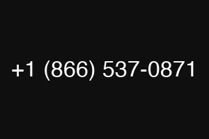 +1 (866) 537-0871