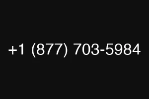 +1 (877) 703-5984