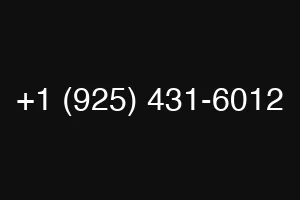 +1 (925) 431-6012